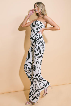 BIG AMBITIONS TWILL JUMPSUIT.