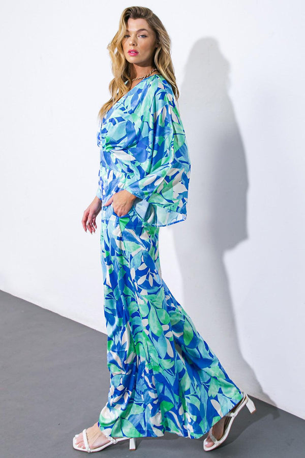 WIN THE CROWD WOVEN JUMPSUIT.