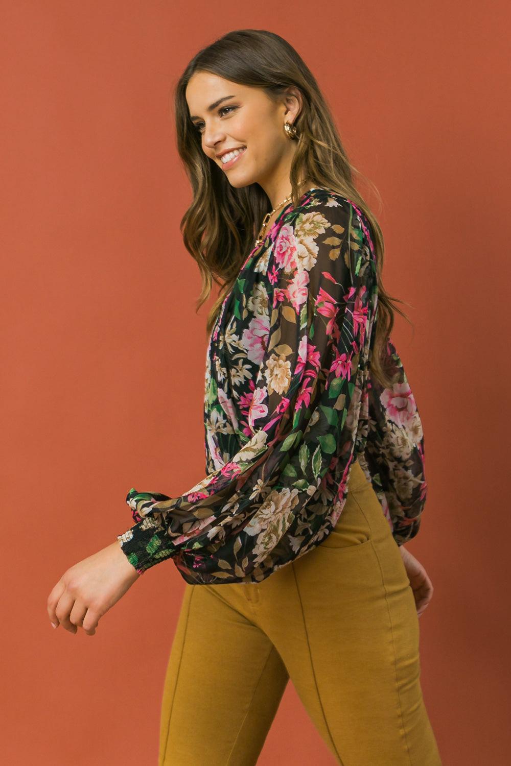 A WHOLE HEARTFUL WOVEN BODYSUIT.