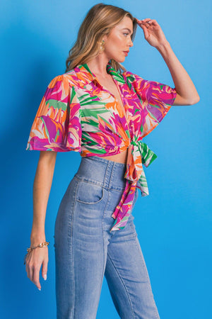 STAND BY ME WOVEN TOP.