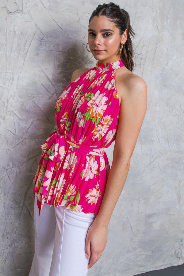 CLOSER TO YOU WOVEN TOP.