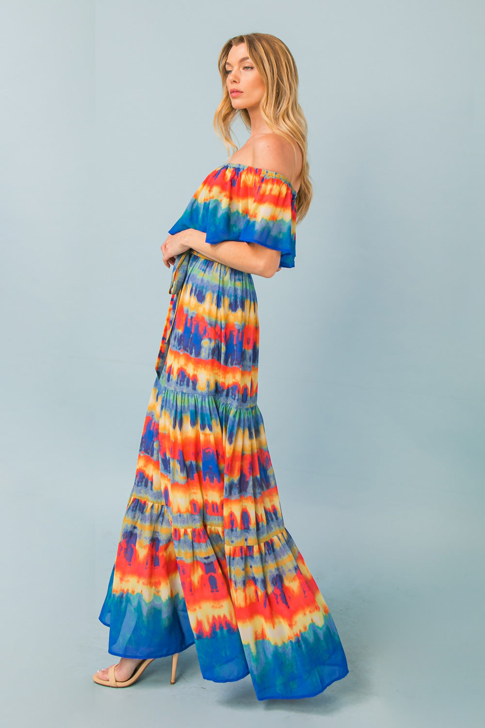 WAY TOO DARLING WOVEN MAXI DRESS