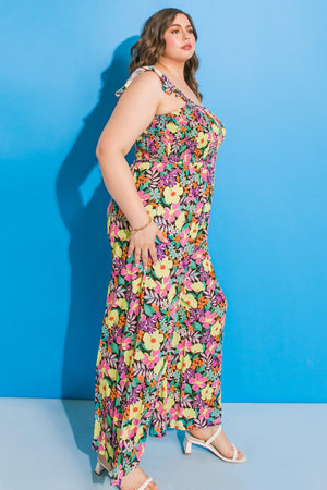 MOLINETTO FLORAL WOVEN JUMPSUIT - Flying Tomato - JUMPSUIT - Flying Tomato