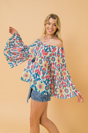 RESORT READY SHIFT BLOUSE - Flying Tomato - TOPS - Flying Tomato